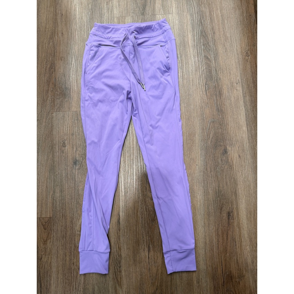 Halara Purple Petite Joggers XS High Waisted Drawstring Activewear Pants